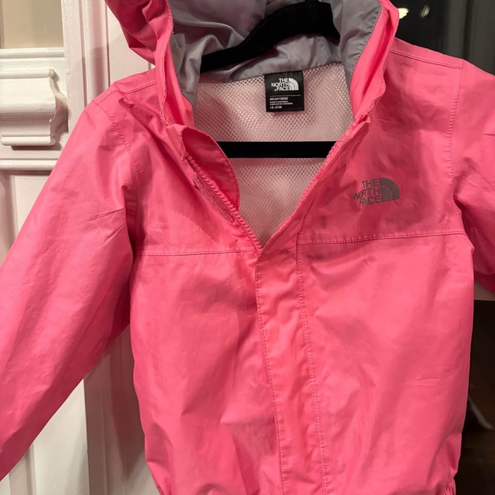 The North Face Pink Infant Hooded Jacket